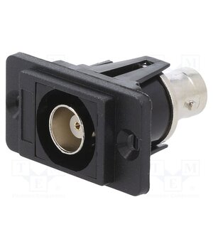 CP30737 Coupler; BNC socket,both sides; 50Ω; DUALSLIM; silver; plastic eyZzFWpek9aMVoVZTbmAD1og_oiT5vTtl9CtG5Vf5oQ