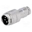 MIC345 Connector: microphone; plug; male; PIN: 5; for cable; straight 459_BdWilH0_EX_I-6pKEr9S6rAT7nCI06nloIKEig4