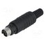 4850.1810 Connector: DIN mini; plug; male; PIN: 8; soldering; for cable wnkIh9lnq0J39gtMcpUEJcrrbxLDUdH-IOqBz3uAcNM