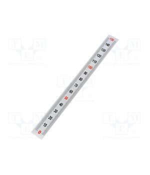 GN 711-KUS-150-S-U Ruler; U; W: 11mm; silver; plastic; Length: 150mm; self-adhesive uMyDfzSqKyaD3QXgVU1Pi3Db4XMHpNA8nOVKIfe7Aeo