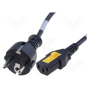 6051.2003 Cable; 3x1mm2; CEE 7/7 (E/F) plug,IEC C13 female; PVC; 2m; black ZrCUX7QmbmsAA7YF6lVkLARaDAh8uC20cp_NmsEspT4