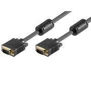 COMPUTER CABLE for MONITOR VGA 15M/15M+FERRIT 3m