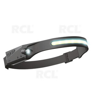 LED TORCHE COB 5W + 3W XPE, Li-Ion 1200mA ar USB uzlādi, IP65, galvas stiprinājums

 IPRG5WC.jpg