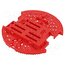 ROMI CHASSIS BASE PLATE - RED Chassis; POLOLU Romi; red; Kit: Romi chassis; 165mm Ev2MRXXWGRbP55qWnoTp6EgUh4ot_2NUA-s6L3OPN_E