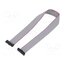 FFSD-10-D-10.00-01-N-R Ribbon cable with IDC connectors; IDC,both sides; 254mm; 10" RvEwrppqRDSXFv54Zqt7i25D1W1KjXN4IkZg18KRZ6Q