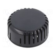 1551V11BK Enclosure: for alarms; Z: 20.3mm; ABS; black; 1551V; vented; Ø: 45mm 2PMSAI62g1cUWgfsWepmv2XGh4EBma-PjaoiOhCRZ3I