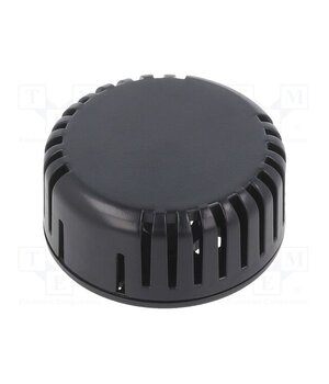1551V11BK Enclosure: for alarms; Z: 20.3mm; ABS; black; 1551V; vented; Ø: 45mm 2PMSAI62g1cUWgfsWepmv2XGh4EBma-PjaoiOhCRZ3I