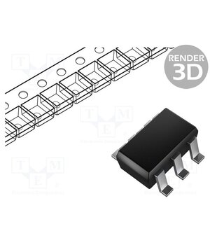 DAC081S101CIMKX/NOPB IC: D/A converter; 8bit; 1.8Msps; Ch: 1; SOT23-THN-6; -40÷105°C hg04zScsWw2XxnTZodgIa8yYpbLcyW0JethMZ4BOmvI