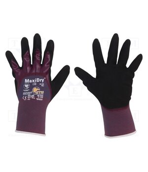 56-425/09 Protective gloves; Size: 9; MaxiDry® -WAYL8DmuhjtvF6d2XM1fqSjH_YanyBNXavK1pgOrSs