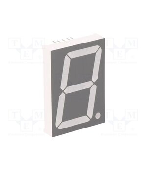 FYS-15011AUHR-21 Display: LED; 7-segment; 38.1mm; 1.5"; No.char: 1; red; 30÷60mcd KJm98OQ6SqzqIWGtkgVNHhBc6qeVhOosNK3nwudG4to