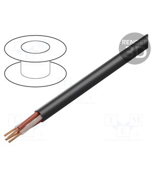 LA0665 Wire: loudspeaker cable; YRPX; 1x4x1.2mm; stranded; Cu; black; none X4ZZvP8JCJ-mtbVQ2yNUeuVHN1gVAp_KffW3kbx7REw