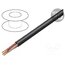 LA0665 Wire: loudspeaker cable; YRPX; 1x4x1.2mm; stranded; Cu; black; none X4ZZvP8JCJ-mtbVQ2yNUeuVHN1gVAp_KffW3kbx7REw