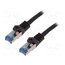 CQ4063S Patch cord; RJ45 plug,both sides; S/FTP; 6a; stranded; Cu; 3m; LSZH Z4OzRyiQ9vGL5NQIR8NudBA9hT-kMUxowhN2VNmTWCY