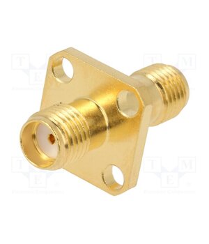 132340 Coupler; SMA female,both sides; straight; 50Ω; PTFE; gold-plated 5QFAovtFs6Mpqz1AyZpjBWxVhrIirJ8rnpDhNBg4bdQ