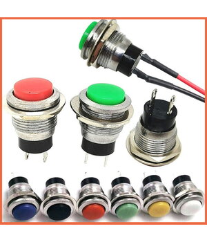 PUSH BUTTON SWITCH ON-(OFF) 1A / 250VAC, ø14mm, M12, zils

 CPR008X+1.jpg