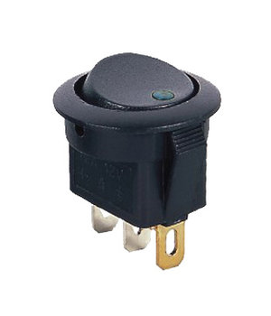 ROCKER SWITCH ON-OFF 12V DC 20A, ar zilu punktu indikāciju / ø20mm

 CPR432M.jpg