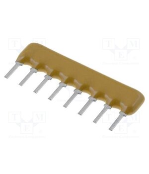4608X-102-152LF Resistor network: Y; 1.5kΩ; ±2%; No.of resistors: 4; 0.3W; THT; 100V G7xsCaeOmlrJwGscxvY_e_eOM5tgw-0ZPD_vzVx7WUU