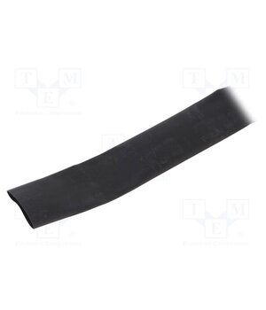 309-12540 Heat shrink sleeve; thin walled,flexible; 2: 1; 25.4mm; black gfQw3DxlKLtm8mRoPFgA775EyoBE_CW7T22D-1g_CeQ