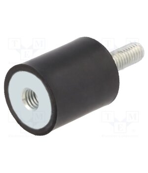 DVA.2-60-30-M10-28-55 Vibration damper; M10; Ø: 60mm; rubber; L: 30mm; Thread len: 28mm dKXZf5ndPS1lYCc3zD86DCFhB6PysA5XpHPdkkBqWvY