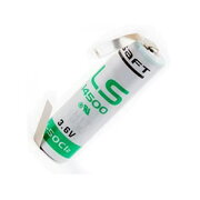Litija baterija 3,6 V 2600 mAh, LS14500CNR Saft, lodējama

 BSL6_26L.jpg