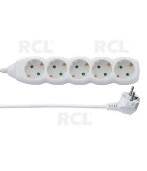 SADALES PLATNE 5xSievietes 1,5 m ar elektriskās zemes savienojumu, 230 V

 CLA015X.jpg