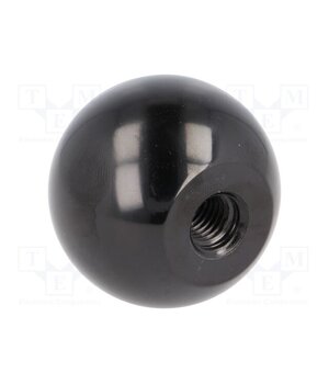 DIN319-KU-50-M12-C Ball knob; Ø: 50mm; Int.thread: M12; 21mm; duroplast PF ncbj_4fF55P4xdoDKwBR1fU69lMkstXSeb88gfeWAxY