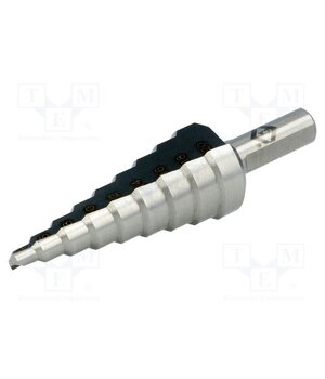 T3010 1 Drill bit; Ø: 6÷20mm; high speed steel; thin tinware; Steps: 9 qMHxOA3l_-aV8IbdU_FRfec3H9iI7wjytWQSY_liiS4