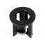 FIX-LED3-7 LED holder; 3mm; one-piece; black; UL94V-2; L: 5.6mm; polyamide qxUOjR2DoOaUhBGV9oVTNULTbxLRAbCZ-29PDtvJNl8