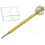 1232005 Wire; ÖLFLEX® HEAT 125 SC; 1x0.5mm2; stranded; Cu; yellow; CPR: Dca gWsY0vD4NzTpa3YZ8EDtcQqHdbpJL6viIKh6qZSTGr4