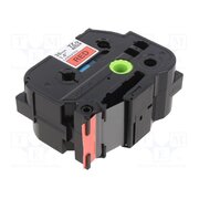 TZE-461 Tape; 36mm; 8m; red; Character colour: black; laminated,glued VDh0ArF9uP_wSkXmYBhzesGxYvmQU4OAU0-gHmLBX5I