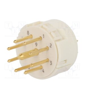 09151092602 Connector: M23; contact insert; PIN: 9(1+8); male; soldering; 200V KNEAHaF4PpN7tFkqr3bEZFVDPxs-pxiOGlgNnzkAUII