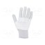 109-0415 Protective gloves; ESD; XL; Features: dissipative; white,grey 2EENPYNlTLeOdyiBqnvcDe_jjkvRYOyjGyf9LB1k4fc