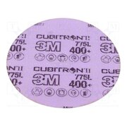 775L P400 150MM CUBITRON II Sanding plate; 150mm; Granularity: 400; with holes; Mounting: bur B54QG3ychLk1N9iCnCjSXa4jGLkCt09AC4l7ZFAFDdk