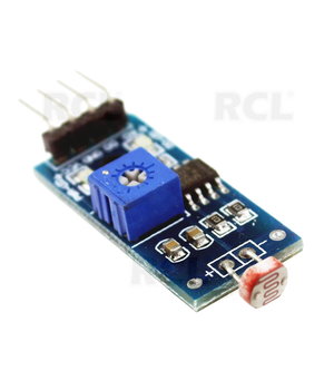 OPTINIS jutiklis jautrus šviesai LM393 tinka Arduino, 4pin. CJJ0036.jpg