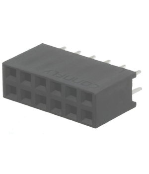 SOCKET 2x 6pin, 2.54mm, 3A 250VAC CJL4062.jpg