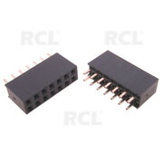 SOCKET 2x7pin 2.54mm, 3A 250VAC,  soldered CJL4072.jpg