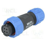 CONNECTOR FOR WEIPU SP1310/S4, 4pin cable socket ø4÷6.5mm, 5A 250V, IP68 CJP_W1310_L4.jpg