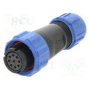 CONNECTOR  WEIPU SP1310/S9, 9pin cable socket ø4÷6.5mm, 3A 125V, IP68 CJP_W1310_L9.jpg