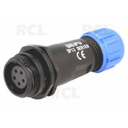 Plug, female, SP1311, pin5, IP68, 4÷6.5mm, 5A, soldering CJP_W1311_L5.jpg