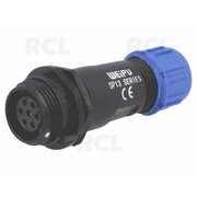 CONNECTOR  WEIPU SP1311/S7, 7pin socket for housing/cable ø4÷6.5mm, 5A 250V, IP68 CJP_W1311_L7.jpg