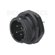 CONNECTOR WEIPU SP1312/P4, 4pin plug for housing, 5A 180V, IP68 CJP_W1312_K4.jpg