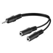 KABELIS - ADAPTERIS  3.5mm (K) <-> 2x3.5mm (L) Jack stereo, 0.2m CKA080.jpg