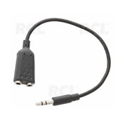 KABELIS 3.5mm (K) => 2x3.5mm (L) Jack stereo, 0.2m CKA081.jpg