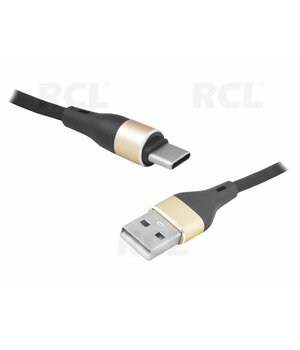 KABELIS 3.0 USB A (K) <-> USB-C (Type-C)  (K), 1m, su pyne CKAK165_2JA.jpg