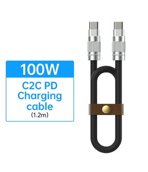 KABELIS PD USB-C (K) <-> USB-C (K), FNIRSI, 1.2m, 100W CKAK165C_1P2+0.jpg