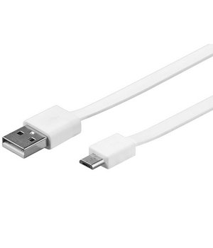 KABELIS USB A (K) <-> micro USB (K), 1m,  plokščias, išmaniesiems telefonams CKAK170B.jpg