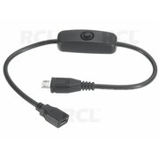 KABELIS micro USB (K) <-> micro USB (L) su jungikliu, 300mm CKAK173J.jpg
