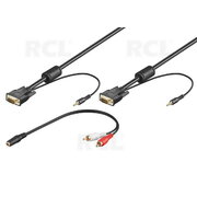 KABELIS MONITORIUI VGA 15M / 15M su papildomu audio laidu 3.5mm stereo, 3m CKAK174_3.jpg