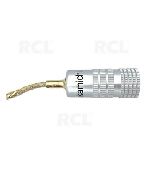 Speaker Connector 2mm, Nakamichi  Flex Braid, Gold Plated, black CKI0942J.jpg