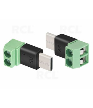 ШТЕКЕР  USB-C с 2‑контактной клеммной колодкой CKI833.jpg